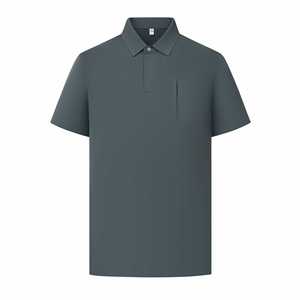 Polo en nylon fin, résistant à l'usure, respectueux de la peau, uniformes de travail - Product Image 3