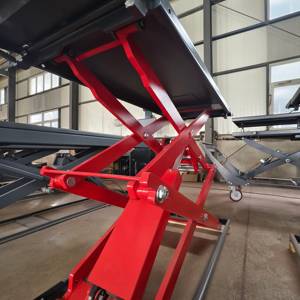 Elevador de Tijera Ultra Delgado y de Perfil Bajo para Autos, Elevador Hidráulico Portátil para Taller Mecánico - Product Image 5