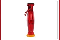 Feu de signalisation routière solaire en plastique durable, allumage automatique de nuit, balise stable 300cdl, réfléchissant, autoportant pour la sécurité routière extérieure