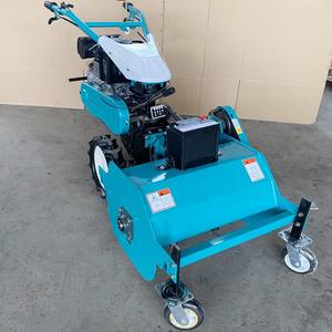 Usine pas cher vente Mini Agriculture maison roue rotative motoculteur manuel tracteur motoculteur - Product Image 4