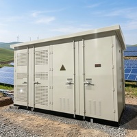 Subestación de Distribución Móvil Metálica Industrial Cerrada 33kV 800KVA 1000KVA 2500KVA IEC ISO Baja Pérdida Ourjust