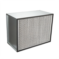 Filtre HEPA sur mesure Mushroom Flowhood H13/H14 99,99% haute efficacité 320x320x220 Élément filtrant d'air galvanisé Neuf
