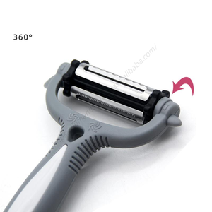 Pelador de Verduras Multifuncional C154, Rotatorio 360 Grados, Cortador de Melón, Rallador, Utensilio de Cocina para Patatas, Venta al Por Mayor - Product Image 3