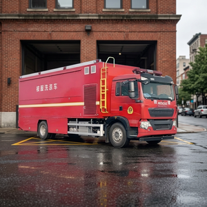 Nouveau camion de blanchisserie mobile Euro 4, diesel automatique, haute performance, pour le lavage de vêtements sur site, châssis personnalisable OEM - Product Image 3