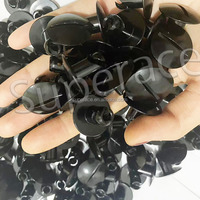 Nouveaux attaches à quart de tour Superace en aluminium noir Dzus 5/16" 7/16" 13/32" pour pièces de micro-sprint et châssis de voitures de course