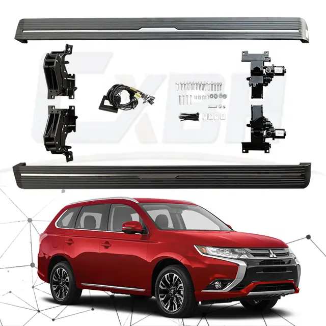 Wholesale car electric pedal universal side step power step running boards for Mitsubishi Outlander