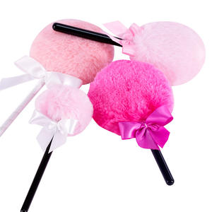 عروض ساخنة على أدوات التجميل الصديقة للبيئة، بودرة مكياج مثلثة مخصصة للوجه باللون الوردي السائب - Product Image 6