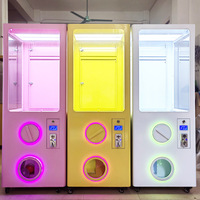 Machine à capsules Gachapon double couche en gros, distributeur de jouets à monnayeur à 2 niveaux pour centre commercial et salle de jeux