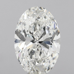 Diamante Blanco Suelto Ovalado Brillante de 7.03 Quilates, Cultivado en Laboratorio, con un Brillo Excepcional para la Elaboración de Joyería Fina - Product Image 1