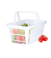 Prix d'usine Petits paniers en plastique Style japonais Panier de douche personnalisé mignon Paniers à provisions avec poignées