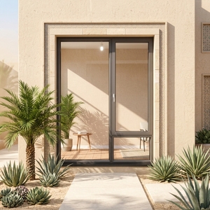 Ventanas Modernas de Aluminio Aisladas Térmicamente <span class=keywords><strong>Sunshine</strong></span> USA, Doble Acristalamiento, Resistentes a Huracanes, Silenciosas, con Persianas Integradas, para Viviendas - Product Image 2