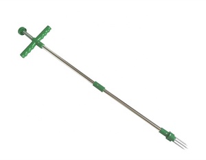 Strumento da giardino leggero in piedi lungo manico manuale rimozione radice <span class=keywords><strong>prato</strong></span> erbaccia estrattore con 3 artigli - Product Image 3
