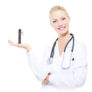 Mini lampe de poche 530A Led, lumière blanche, porte-clés en alliage d'aluminium, lampe stylo portable avec clip pour usage domestique - Product Image 5