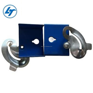 Fixations pour coffrage en panneaux stratifiés en acier galvanisé, attaches rapides, fixations de type C renforcées pour charges lourdes, murales - Product Image 4