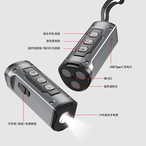 Repelente Ultrasónico para Perros So-In-Law XP30, Disuasor de Ladridos Portátil con Linterna para el Entrenamiento de Mascotas - Product Image 2