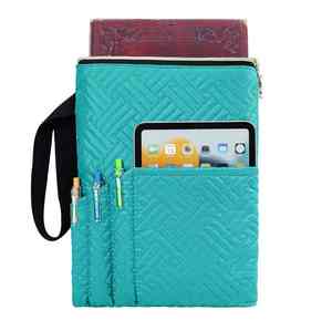 Funda Protectora Acolchada para Libros, Funda para Libros con Cierre, Lavable, Acolchada, para Biblias, con Bolsillos, para Libros de Tapa Blanda - Product Image 3