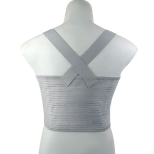 Bande de fixation des côtes de compression entièrement élastique Fracture des côtes de la poitrine Bande de <span class=keywords><strong>protection</strong></span> de la poitrine respirante élargie réglable - Product Image 4
