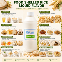 Arôme liquide de riz décortiqué Taima, thermorésistant, hydrosoluble pour boissons et pâtisseries