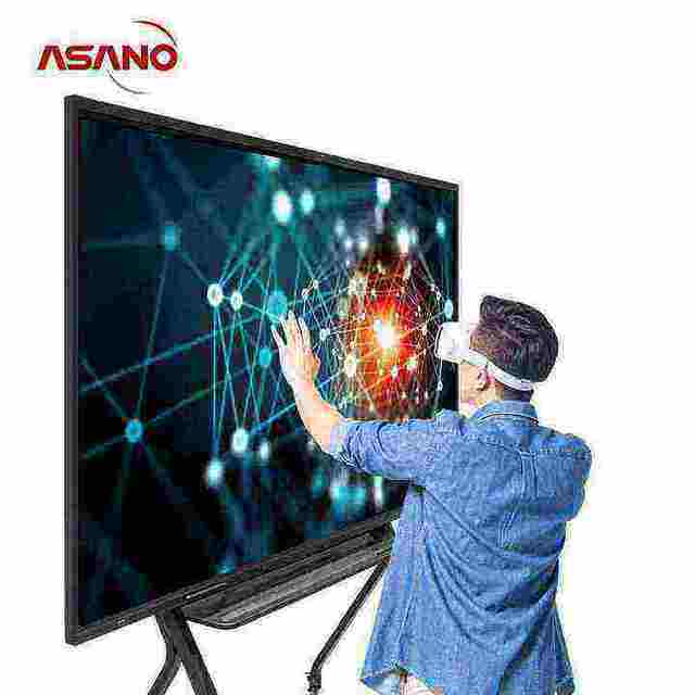 Smart 4K Uhd Table Touch Screen Interactive Dual System One Key Switch 86Inch Digital Board for Teaching