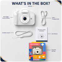 Mini Cámara Retro DLC, Grabadora de Video de Dedo, Cámara Digital de Juguete Portátil y Colorida, Accesorio Portátil para Vlogging, Venta al Por Mayor