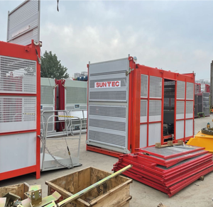 Elevadores de polipasto de material de sitio de construcción a buen precio para la serie de edificios SC200 2000kg - Product Image 4