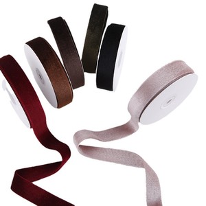 Gaya Korea beludru emas pita Satin jepit rambut anak-anak pita dekoratif aksesori untuk DIY sepatu buatan tangan topi pakaian - Product Image 5