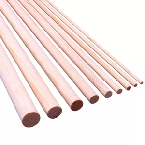 Tiges <span class=keywords><strong>de</strong></span> pin massif en <span class=keywords><strong>bois</strong></span> naturel tiges <span class=keywords><strong>de</strong></span> hêtre rond bâtons <span class=keywords><strong>de</strong></span> <span class=keywords><strong>bois</strong></span> dur non finis pour l'artisanat et le bricolage - Product Image 1