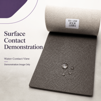 Tissu en similicuir, tissu de revêtement en vinyle, tissu synthétique imperméable en PU, vinyle marin, matériau végétalien souple