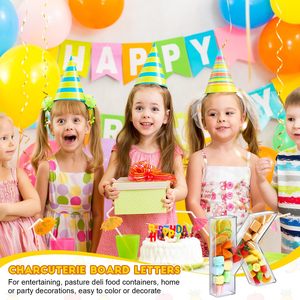 Acrylic hộp thư, thư Khay cho thực phẩm, tái sử dụng Acrylic fillable thư kẹo món ăn cho các bên sinh nhật đám cưới - Product Image 5