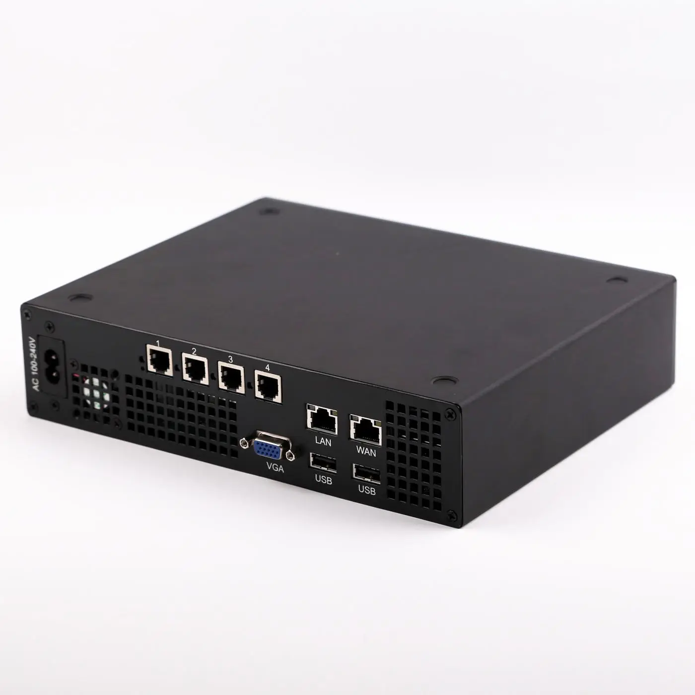 IPX2000-4 IP Mini PBX dengan 4 FXO Mendukung Pesan Suara, IVR, Konferensi, Grup Panggilan, Pemanjangan Pengguna Batch, FreePBX Issabel4