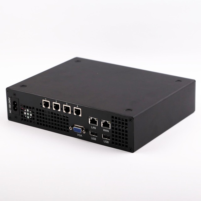 IPX2000-4 Mini IP PBX 4 FXO Intel Atom D2550 1.86GHz CPU 2G DDR3 RAM Voice Mail/IVR/Conference Call Groups Batch Add User