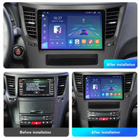 Autoradio multimédia avec écran tactile de 9 pouces, Android, WIFI, Carplay, navigation GPS pour SUBARU LEGACY OUTBACK 2009~2014