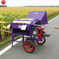 Décortiqueuse mobile multifonctionnelle pour riz, blé, sorgho, soja, millet, souchet, colza
