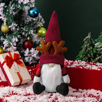 2025 nouveau Gnome en peluche elfe Rudolph Plaid chapeau forêt vieil homme poupée noël ornement décoration fournitures