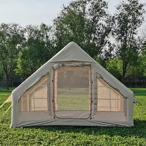המניה חמה מוכר עמיד למים windproof אוויר לאירועים משפחה חיצוני ארוחת ערב אוהל מתנפח קמפינג אוהל