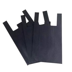 Bolsa de Compras Ecológica Biodegradable Tipo Camiseta para Supermercado - Product Image 1