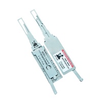 Lishi 2-en-1 Pick and Decoder Laser Key Nouveau décodeur de voiture et combinaison de sélection de verrouillage Véritable HU66V.3/ NE66V.3/TOY48/HU83v.3/HU58v.3