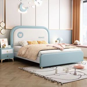 Meubles de chambre à coucher modernes et réglables pour appartements, lits rembourrés doux, lit queen size, lit simple pour enfants - Product Image 2