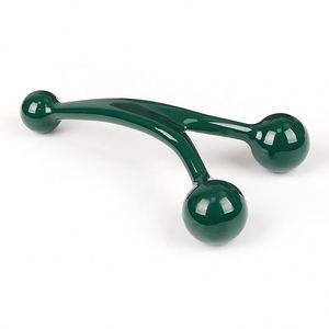 Accessoires de sport : Masseur triangulaire pour points d'acupression, massage des épaules, des pieds et du visage, outil de massage corporel lissant et relaxant - Product Image 1