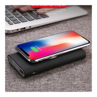 Vente en gros chargeur sans fil mobile à charge rapide 10000mah banque d'alimentation portable universelle ultra mince sans fil Powerbank 10 sac Opp