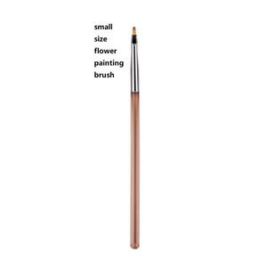 Lot de 15 pinceaux à ongles en nylon à manche en bois vert dégradé avec couvercle pour le dessin de motifs et le nail art - Product Image 6