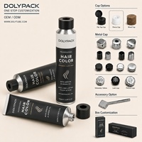 Emballage de lotion cosmétique personnalisée pour soins personnels, tube souple en aluminium adaptable à diverses capsules