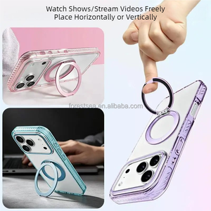 Funda Magnética Giratoria Plegable para Teléfono, Transparente, en Stock, para iPhone 15 Pro, con Soporte para iPhone 18, 17, 16 Pro Max - Product Image 3