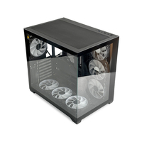 Boîtier d'ordinateur ATX/MATX populaire et boîtier de jeu PC tours pour bureau USB3.0 avec écran anti-poussière