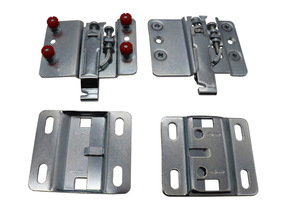 Compact GQK-Heavy Duty ABS Plastic Furniture Fitting Kitchen Cabinet Lading Capacity Hanger Bracket Damper for Workshop Use - Product Image 4
