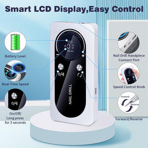 Machine à ongles électrique portable 45000 tr/min, lime à ongles rechargeable, <span class=keywords><strong>ponceuse</strong></span> pour le polissage des ongles en gel, pour la manucure à domicile et en salon - Product Image 3