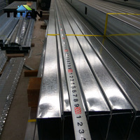 Profilés en acier léger pour plaques de plâtre, profilés en acier pour cloisons sèches, profil C en acier