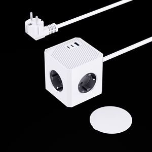 Multiprise populaire Pologne Icam <span class=keywords><strong>Osam</strong></span> Prise EU 8 lignes Egygold avec charge rapide USB - Product Image 3