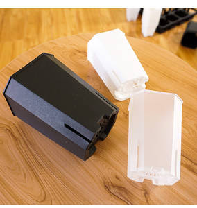 Macetas Mini para Suculentas Resistentes al Envejecimiento P378, Transparentes, Blancas, con Control de Raíces, Aberturas Laterales, Octogonales, Cuadradas, de Plástico - Product Image 5