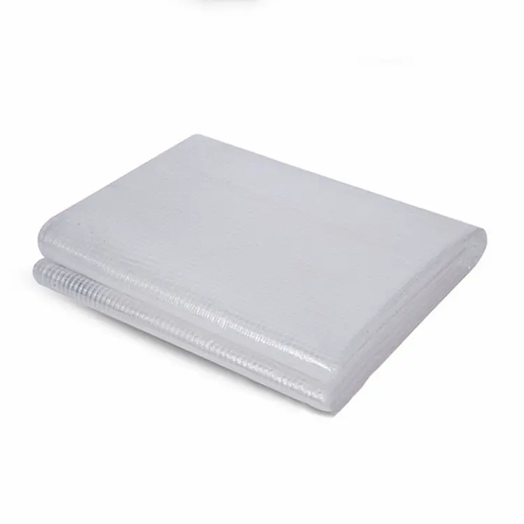 Promotion Outdoor Transparent Enclosure Pvc Clear Tarps Waterproof Roll Fabric Transparent Tarpaulin